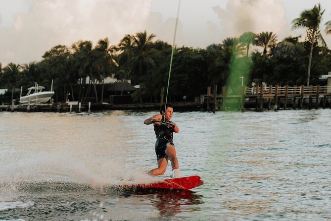 1-Hour Private Wakeboard Lesson in Miami Beach - Getting kitted out: life vest and wakeboard included