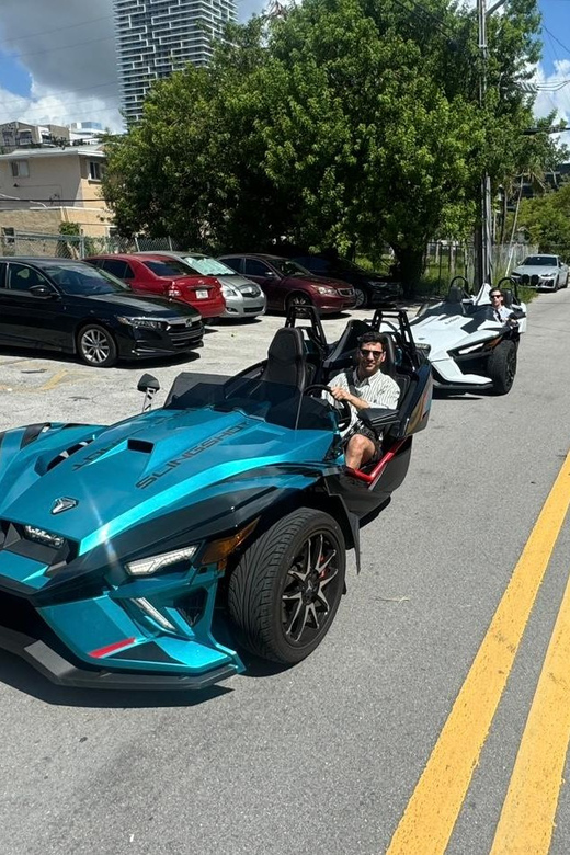 2 Hours Slingshot Rental Miami - We The Best !! - Free delivery to Brickell, Wynwood, and the coast, how that changes your plan