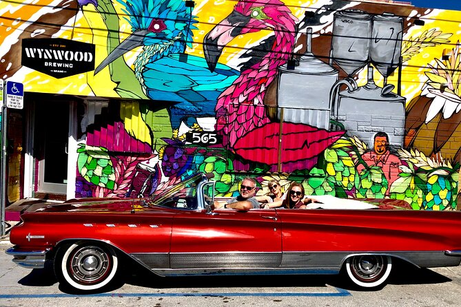 2H Private Classic Car Tour Miami Beach & Wynwood - The Art Deco focus: South Beach’s biggest concentration in a quick loop