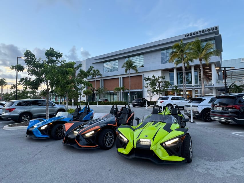 3 to 4 Hours Slingshot Rental Miami - We The Best !! - Free delivery across Miami, from Brickell to the North Miami areas