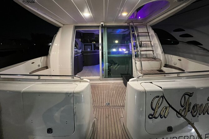 50ft Miller Blue | Miami Yacht Rental | 3 to 6 Hours | 13 Ppl - Stop 3: the Miami River cruise toward Downtown skyline views