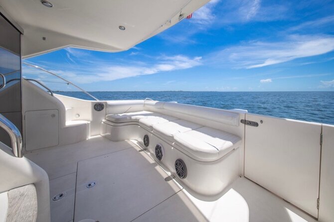 55ft + FREE HOUR Miami Yacht Rental 3 to 6 Hours 13 People - Biscayne Bay: open-water views that reset the day