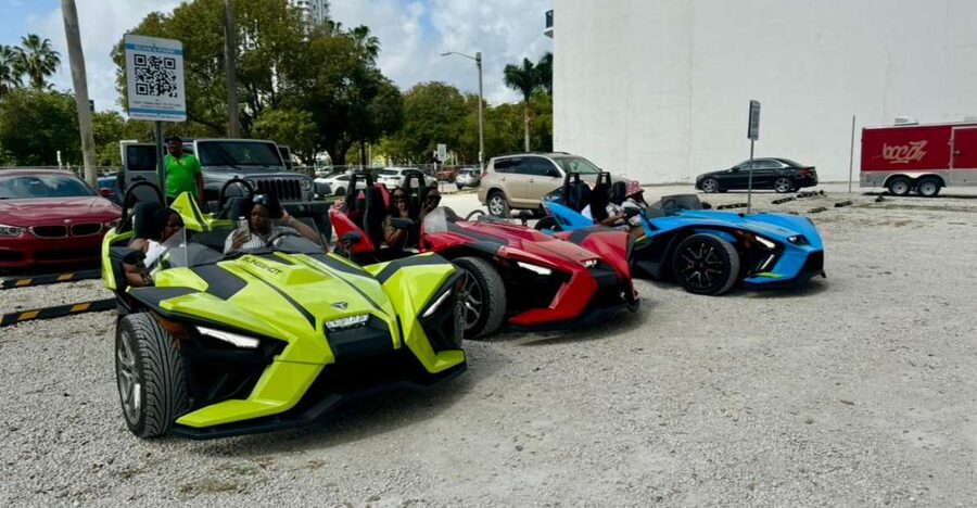 6 Hour Slingshot Rental Miami - Three wheels, open air, and why this feels like Miami