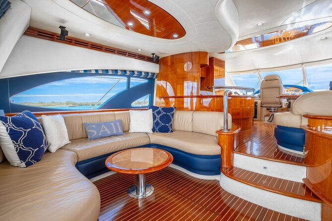 62' Azimut Yacht Charter - Miami Marine Stadium: the skyline angle you can only get offshore