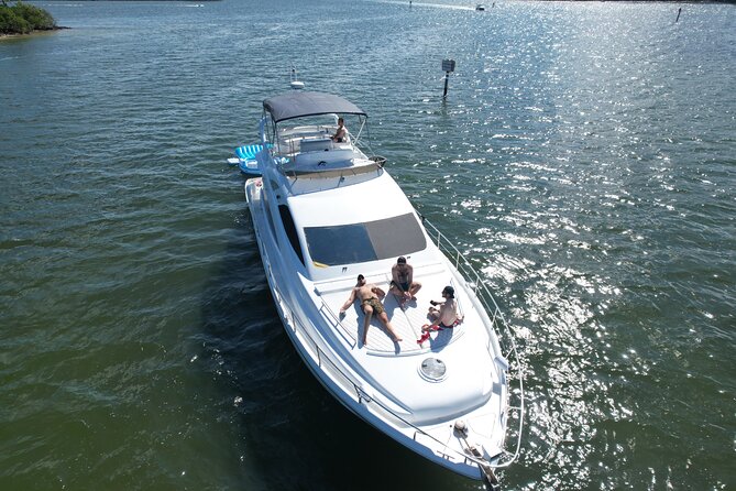 65ft Yacht Charter in Miami - Price and Value: $1,080 for Up to 13, Plus the Crew Fee