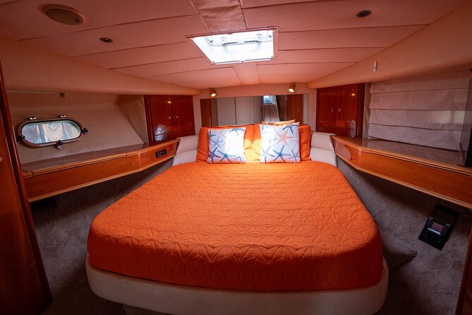 70ft + Free Hour | Miami Yacht Rental | 3 to 8 Hours | 13 ppl - Onboard Comfort: Bluetooth Music, Restroom, and Chilled Drinks