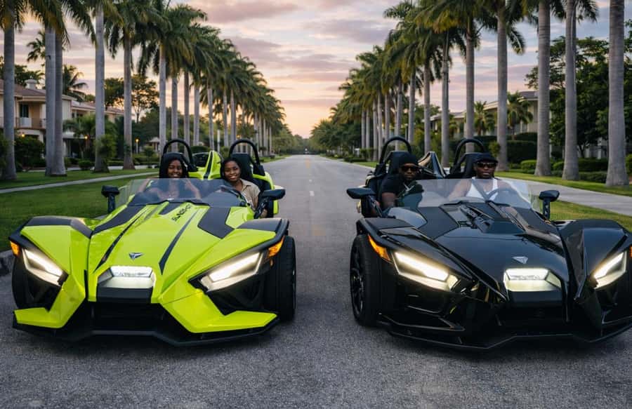 Affordable Polaris Slingshot - Hourly Rentals Available - Why an hourly Slingshot rental is such a smart Miami move