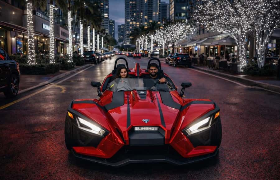 Affordable Polaris Slingshot - Hourly Rentals Available - Automatic Slingshot driving, age rules, and the $200 deposit