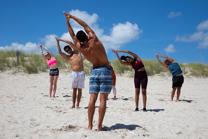 Beach Yoga Experience in Miami Beach - Finding the beach yoga spot by 5th Street and Ocean Drive