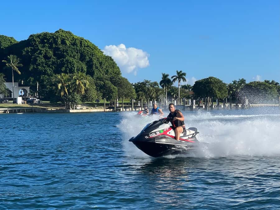 Best Jet Ski Rental in Miami with Free Boat Ride - Meeting point and the speedboat warm-up from 1819 79th Street Causeway