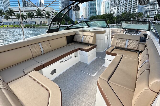 Best of Miami: Private Top-Rated Boat Charter & Guided Experience - Price and value: $190 base plus captain and fuel fees