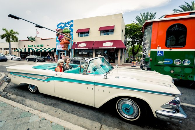 Classic Car Tour of Miami Beach, Wynwood and Little Havana - The 1925 Mediterranean Revival Tower: A Signature Facade Moment