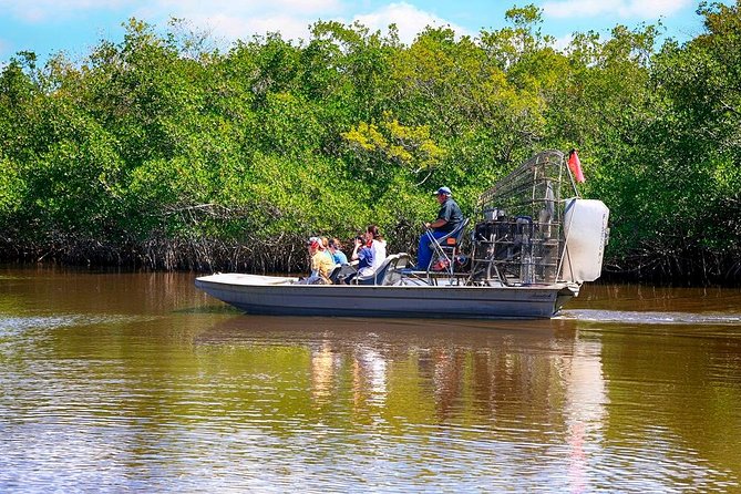Depart from Miami to discover the Everglades with Airboat tour included! - Wildlife Management Area: jungle trail, observation platform, and exhibits