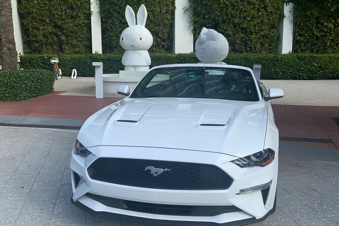 Drive a Mustang Convertible - Pickup at Miami Beach: Quick Check-In and a Clear Car Walk-Through