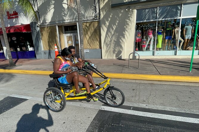 Electric Side By Side Bike Rentals - Ocean Drive: Where Photos Happen, So Plan for Crowds
