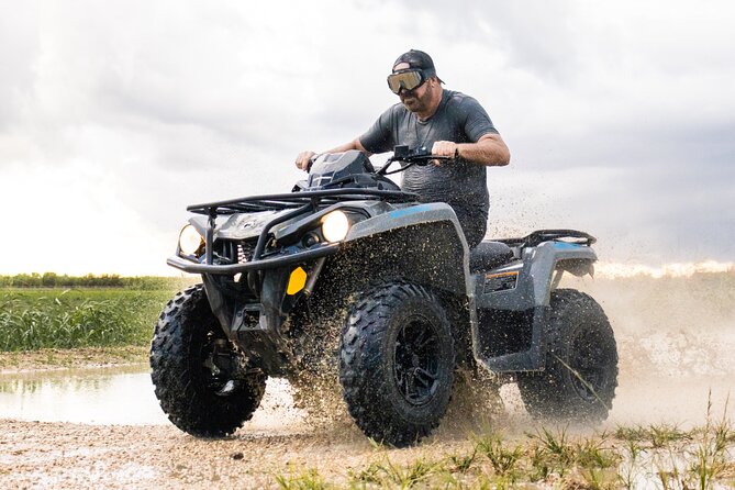 Epic ATV Tour in Miami with Goggles and Helmet - What to wear: the dirt reality check