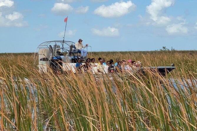 Everglades Airboat Adventure with Roundtrip Bayside Transfer - Key points to know before you go