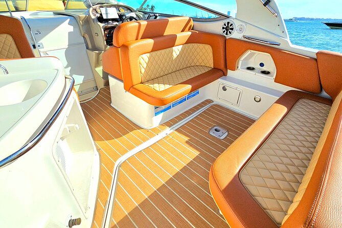 Explore Miami in Style: Private Boat Cruise Tour with Captain - The Miami Heat from the bay, and the celebrity island loop