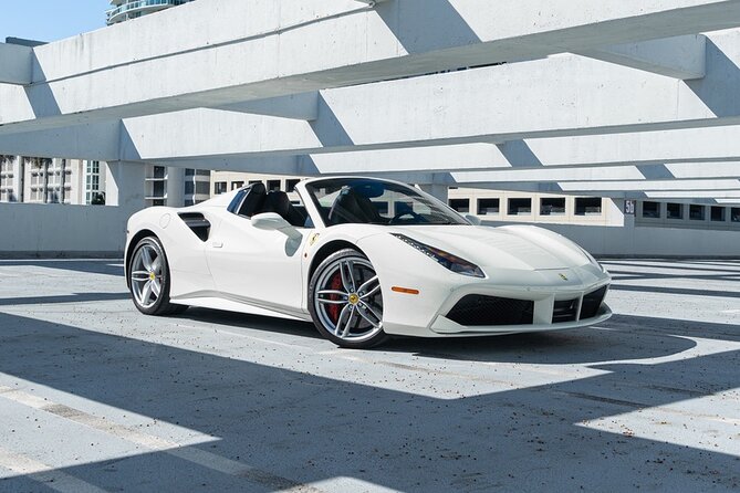 Ferrari 488 Spider - Supercar Driving Experience Tour in Miami, FL - Private Means Your Experience Is More Relaxed