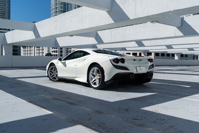 Ferrari F8 Tributo - Supercar Driving Experience Tour in Miami, FL - Entering the supercar at 1628 Collins Ave