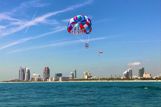 Fly South Beach Via Flysobe Parasail - How the boat ride and stops shape your experience