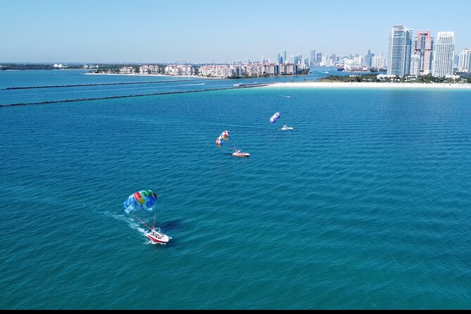Fly South Beach Via Flysobe Parasail - Photo moments: captured memories at an optional cost