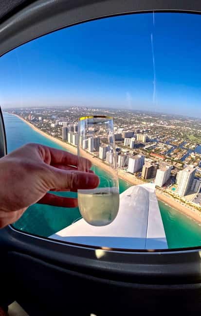 Fort Lauderdale & Miami: Private Luxury Airplane Tour - Best time to fly: morning, daytime, or evening views
