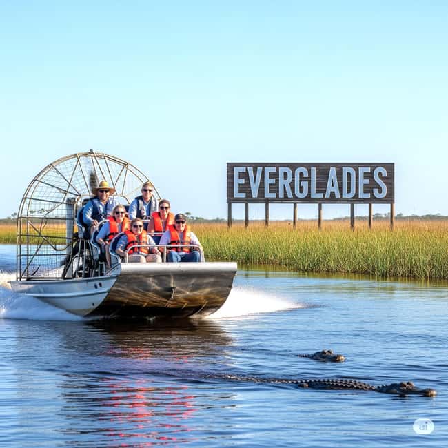 From Miami: Everglades Airboat Alligator Tour with Transfer - Wildlife viewing without guarantees, how to set your expectations