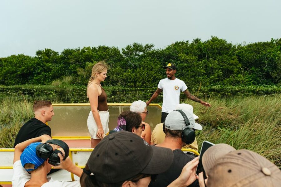 From Miami: Everglades Airboat Ride and Nature Walk - The Miccosukee village stop and the human side of the wetlands