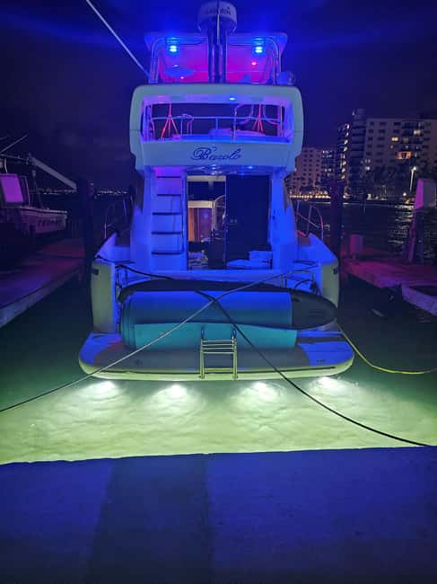 From North Bay Village: Private Boat Party with Champagne - Customize Your Party with Music, Mats, Paddle Boards, Jet Skis, and More