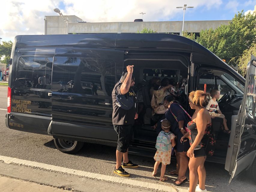 Ft. Lauderdale Airport Shuttle to Miami Port/Hotel Van14pax - The 45-Minute Drive to Miami Port: Timing and What to Expect