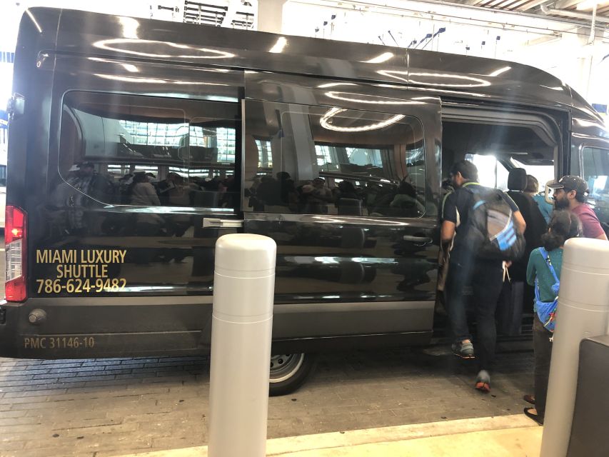 Ft. Lauderdale Airport Shuttle to Miami Port/Hotel Van14pax - Who Should Book This Shuttle