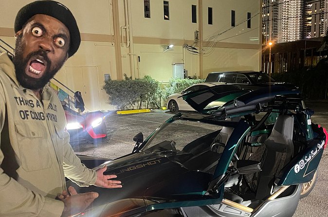 Full 24 hour Slingshot Rental - Taking Turns Driving a Two-Seat Slingshot