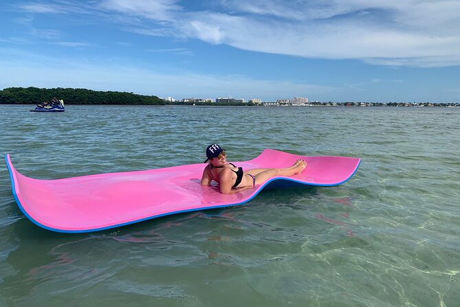 Fun Boat Rental with Captain in Miami Beach - up to 6 people - The Stops: Flagler Monument Island, Miami Beach, Miami, and Port of Miami