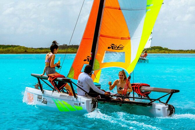 Hobie Cat Sailing with Miami Watersports - Safety that feels real: life jackets, close support, and clear limits