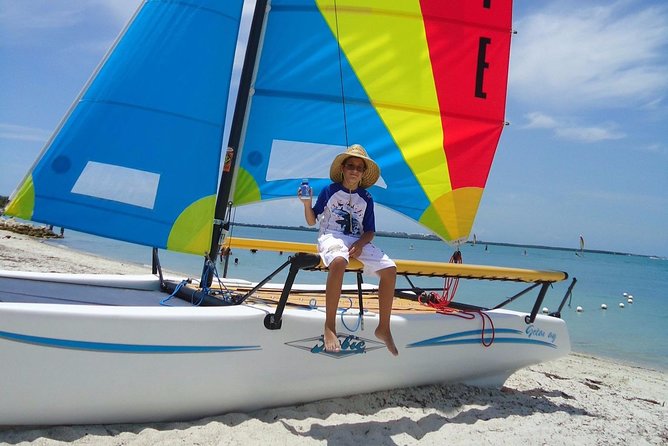 Hobie Cat Sailing with Miami Watersports - Optional lessons and captain-style help (use it strategically)