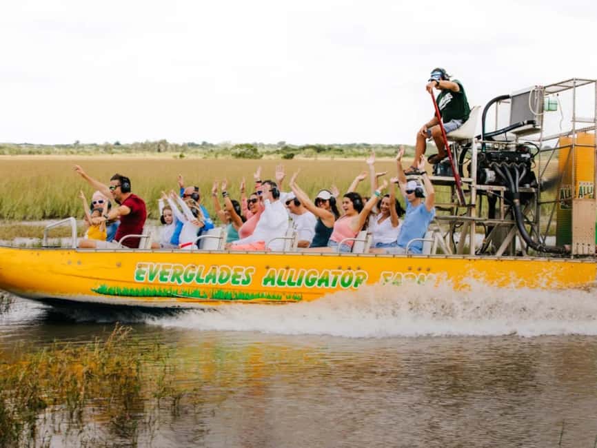 Homestead: Everglades Alligator Farm Entry and Airboat Ride - The Farm Walk, Hundreds of Alligators and a Self-Paced Stroll