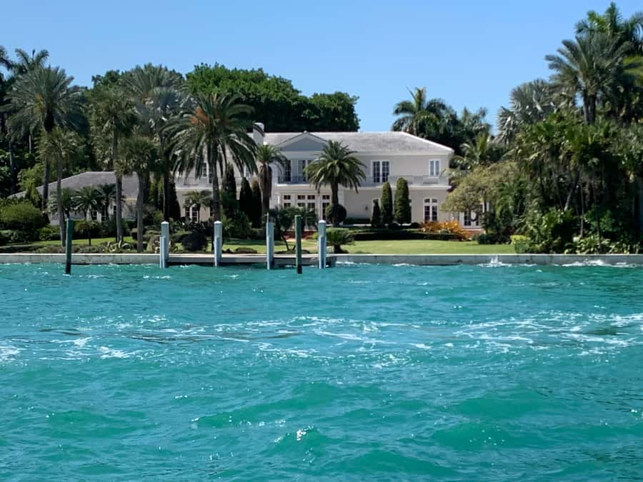 Hop-on Hop-off Water Taxi in Miami and Miami Beach - Skyline, Port of Miami, and Venetian Islands views from the boat