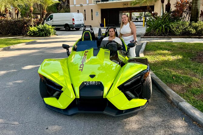 Hourly & Daily Slingshot Rental Miami - Where You Go: choosing your own route and keeping the experience fun