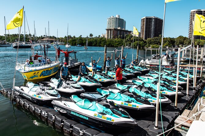 Jet Ski & Parasail Combo with Miami Watersports - Parasailing Over the Miami Skyline, Without the Full Day Commitment