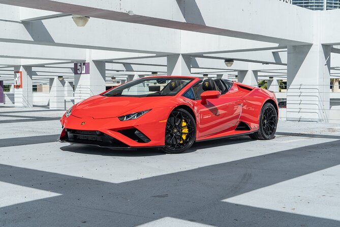Lamborghini Huracan Spyder - Supercar Driving Experience in Miami - Key things to know before you book