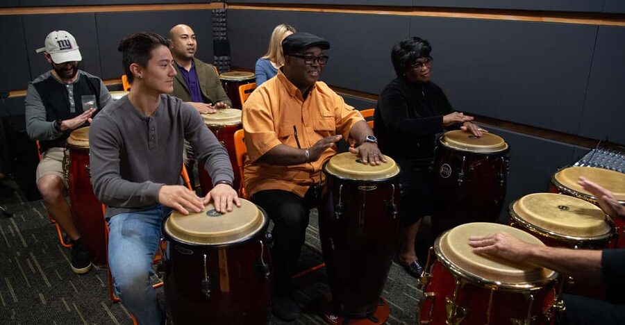 Learn To Play Congas in 15 Minutes - Finding Mach Music Studio in Coral Springs (and parking)