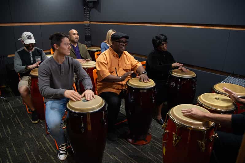 Learn To Play Congas in 15 Minutes - Celebrity Room upgrade: celebrating with setup, not stress