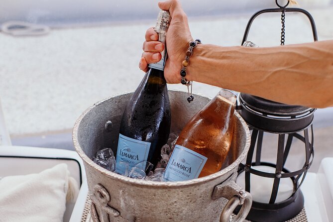 Luxury Shared Miami River E-Boat Cruise with Wine and Charcuterie - A short, classy cruise on a fully electric Duffy boat