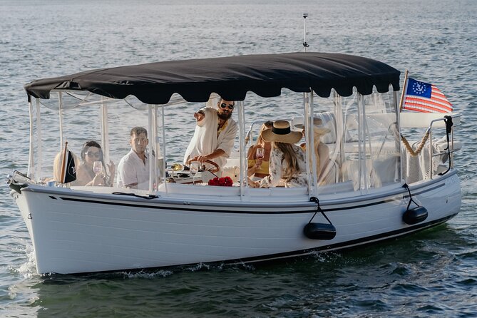 Luxury Shared Miami River E-Boat Cruise with Wine and Charcuterie - Captains make the difference: Antonio, Stephen, and the vibe