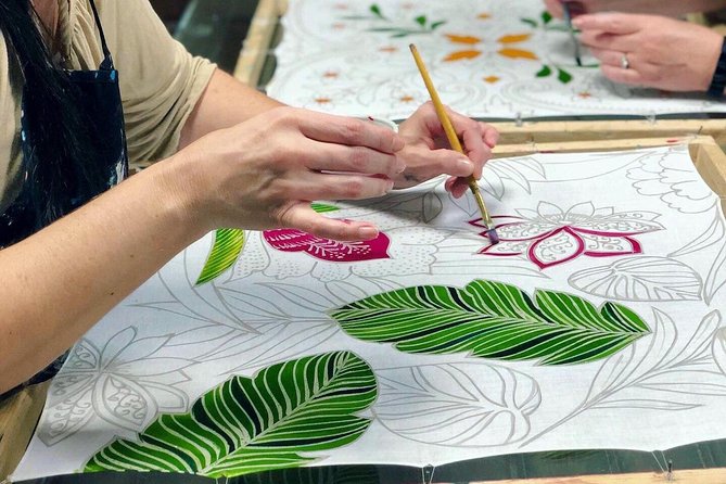 Make and Paint a Malaysian Batik Scarf in Aventura, Florida - The Tjanting Tool: Wax Control Is the Real Skill