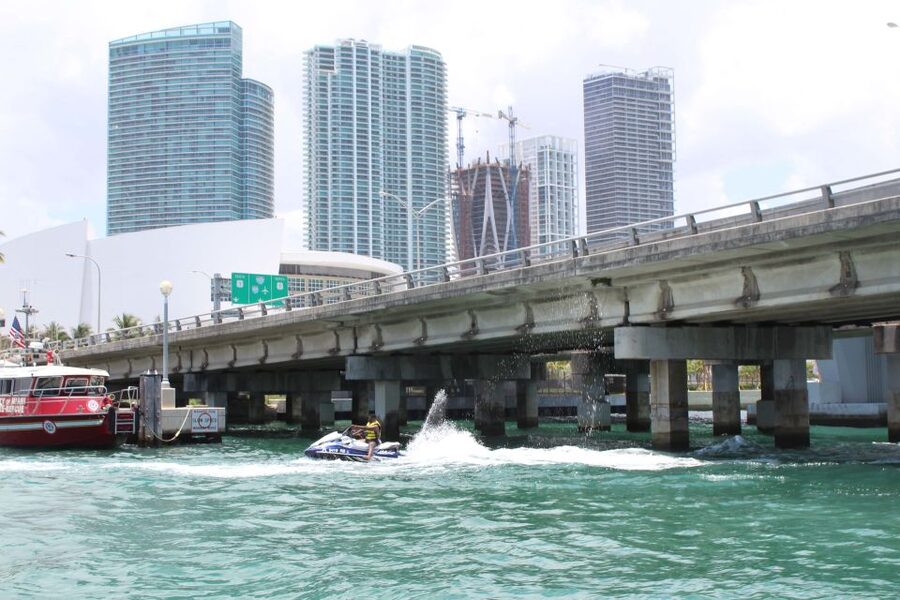 Miami: 1-Hour Jet Ski City Tour - Entering Biscayne Bay, Not the Usual Miami Postcard