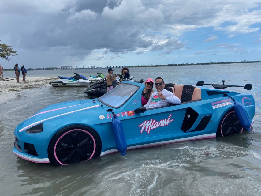 Miami: 1-hour Jetcar Rental - Key things to know before your Jetcar ride