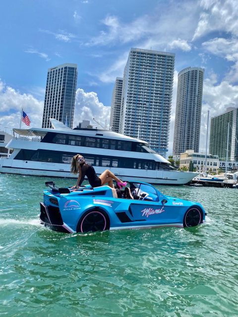 Miami: 1-hour Jetcar Rental - Mansions, restaurants, and why you’ll like the water-level view