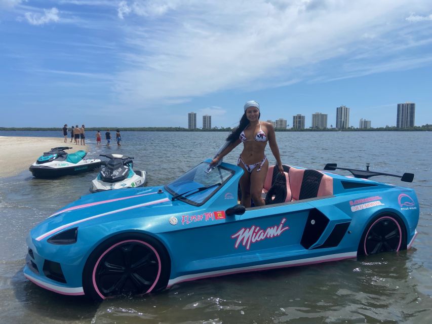 Miami: 1-hour Jetcar Rental - The beach island photo stop, plus how to get great shots